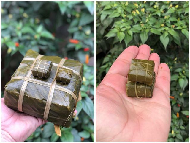 Chàng trai trổ tài gói bánh chưng mini bằng bao diêm hot nhất mạng xã hội