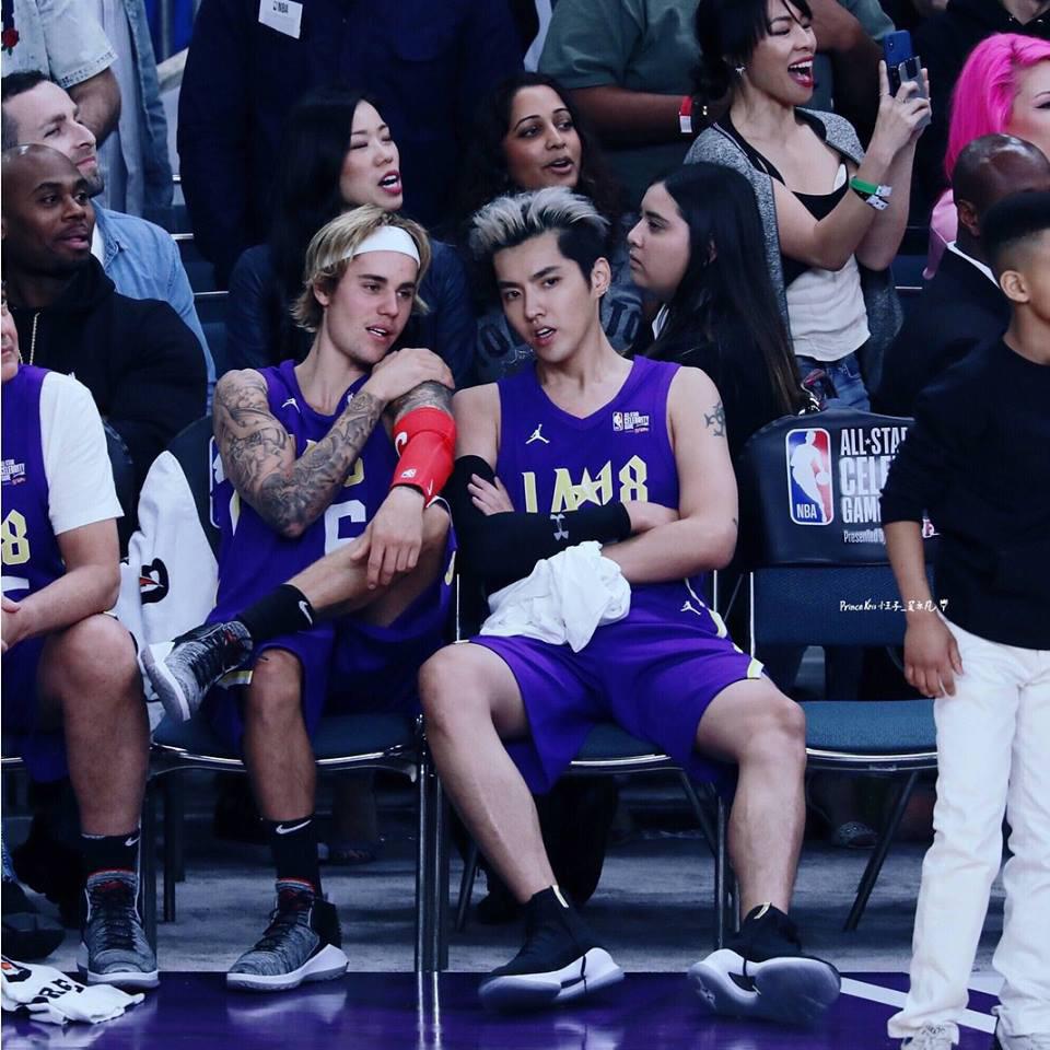 Justin Bieber và Ngô Diệc Phàm chung một khung hình, khó phân biệt ai đẹp trai hơn - 1