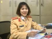 Tin tức - "Bóng hồng" cảnh sát giao thông kể về kỷ niệm đặc biệt ngày trực Tết