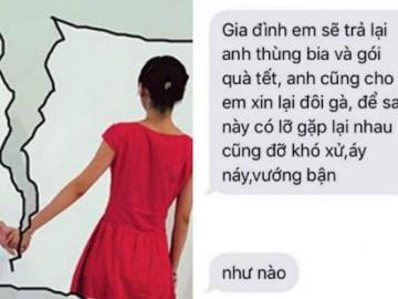 Chia tay người yêu đúng mùng 1 Tết, chàng trai dở khóc dở cười khi bị đòi lại đôi gà