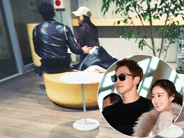 Trốn con gái, Kim Tae Hee cười tươi rói cùng Bi Rain đi du hí Nhật Bản