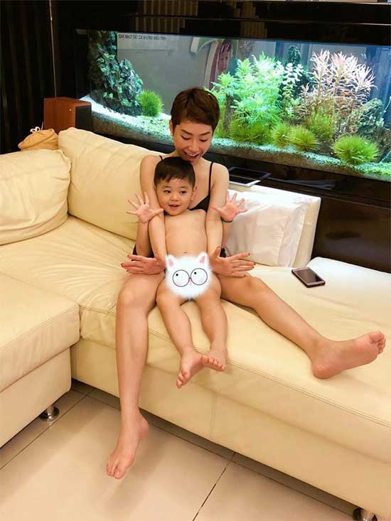 Trà My Idol lấy chồng, có con trai 4 tuổi rồi vẫn được mẹ đẻ tắm cho - 6