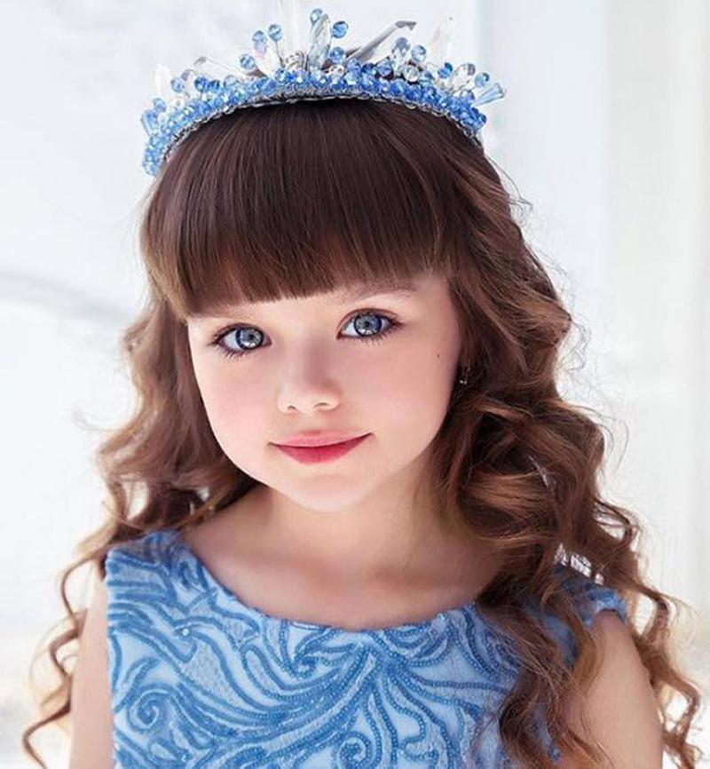 Anastasia Knyazeva (Nga) được gọi là 'cô bé xinh đẹp nhất thế giới'.
