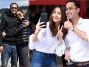Thời trang - Giữa tin đồn mang bầu lần 3, Tăng Thanh Hà liên tục e ấp diện đồ đôi với chồng
