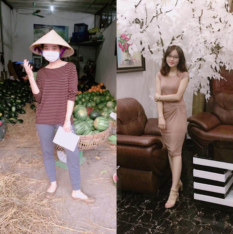 Chị em chia sẻ ảnh amp;#34;biến hìnhamp;#34; trước và sau tết, nhan sắc khác nhau một trời một vực! - 11