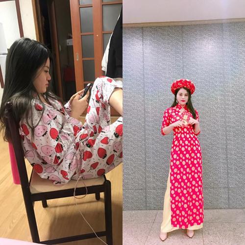 Chị em chia sẻ ảnh amp;#34;biến hìnhamp;#34; trước và sau tết, nhan sắc khác nhau một trời một vực! - 4