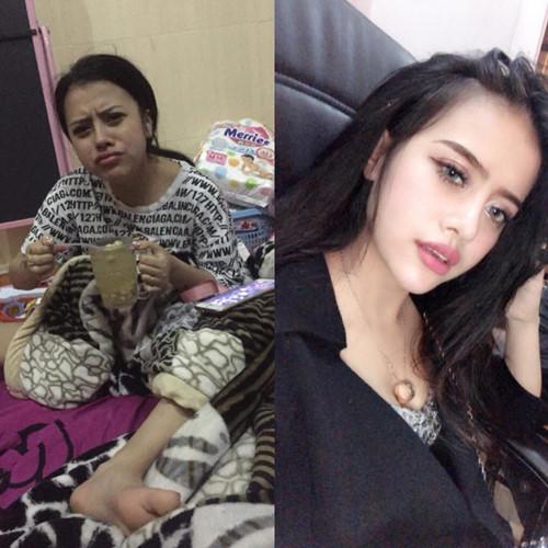 Chị em chia sẻ ảnh amp;#34;biến hìnhamp;#34; trước và sau tết, nhan sắc khác nhau một trời một vực! - 7