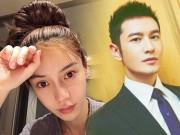 Làng sao - Angelababy để mặt mộc đẹp bất chấp khiến Huỳnh Hiểu Minh cũng được "thơm lây"