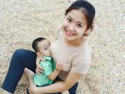 Yêu con - Đọ giọng với Bích Phương, clip chế “chưa muốn cai sữa” của mẹ 9X “gây bão” hội bỉm sữa