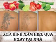 Làm đẹp - Bất ngờ với 6 nguyên liệu xóa hình xăm an toàn - hiệu quả ngay từ lần đầu tiên