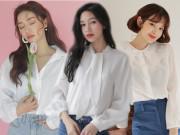 Thời trang - Chị em không thể thiếu kiểu áo sơ mi mặc thế nào cũng đẹp xuất sắc thế này được!