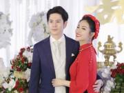 Làng sao - Tiết lộ những hình ảnh hiếm hoi trong lễ đính hôn của Mai Hồ và bạn trai "soái ca"