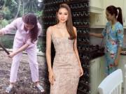 Làm đẹp - Các sao bỏ lớp trang điểm: lúc ra đường như "nữ hoàng", khi ở nhà bình dị đáng yêu!