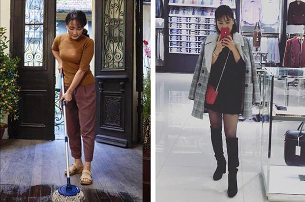 Các sao bỏ lớp trang điểm: lúc ra đường như amp;#34;nữ hoàngamp;#34;, khi ở nhà bình dị đáng yêu! - 5