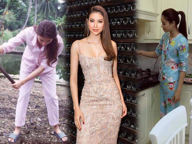 Các sao bỏ lớp trang điểm: lúc ra đường như amp;#34;nữ hoàngamp;#34;, khi ở nhà bình dị đáng yêu! - 1
