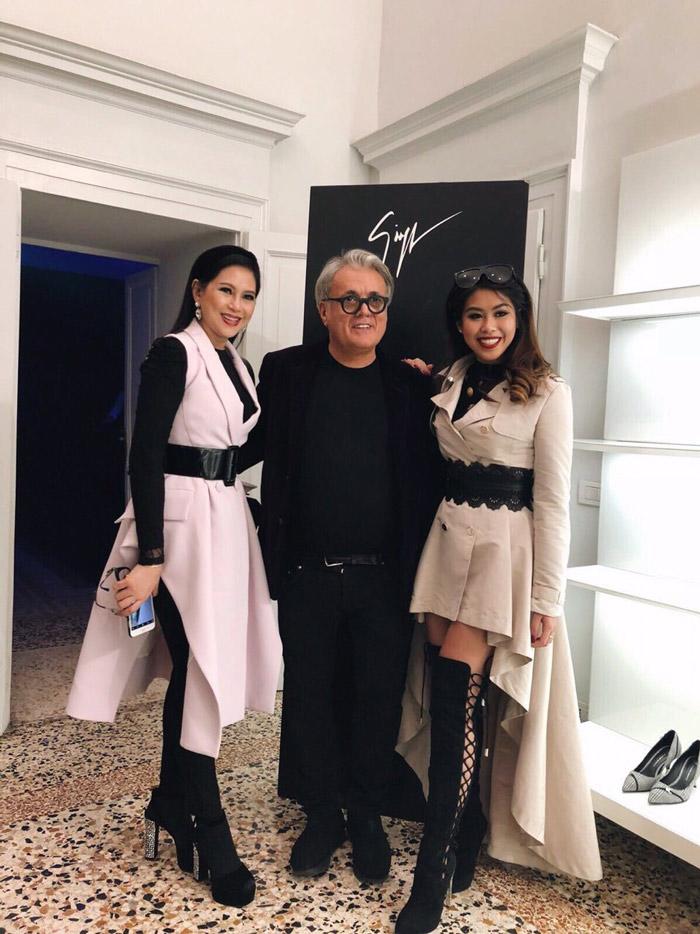 Em chồng Tăng Thanh Hà đẹp xuất sắc, càn quét hàng ghế đầu ở Milan Fashion Week - 5