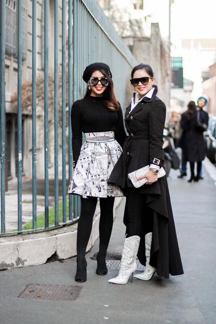 Em chồng Tăng Thanh Hà đẹp xuất sắc, càn quét hàng ghế đầu ở Milan Fashion Week - 7