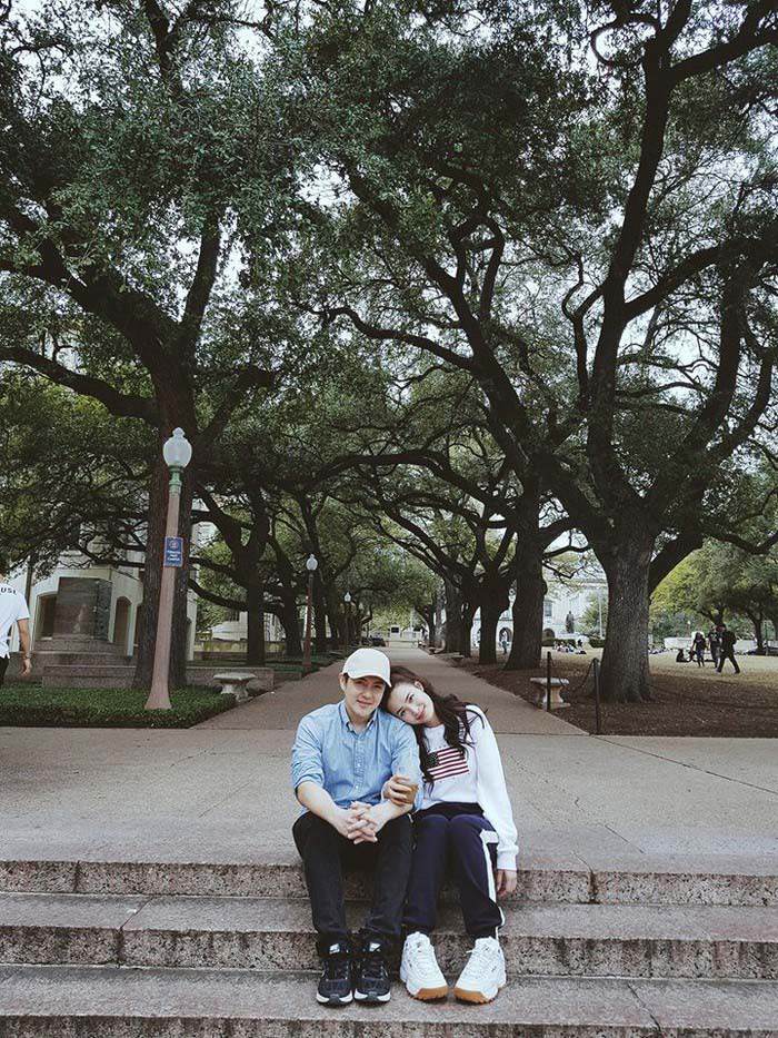 Ông Cao Thắng - Đông Nhi hạnh phúc kỷ niệm 9 năm yêu nhau trên đất Mỹ - 1