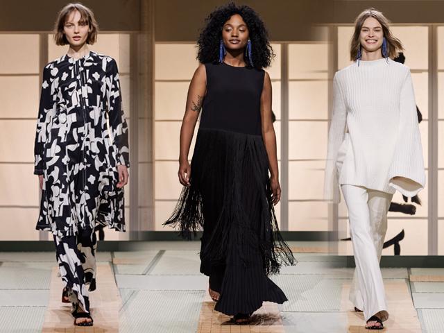 Mẫu ngoại cỡ khuấy đảo sàn diễn của Hamp;M tại Paris Fashion Week 2018 - 2