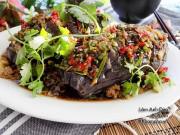 Bếp Eva - Cà tím nhồi thịt sốt dầu hào đơn giản lại trôi cơm