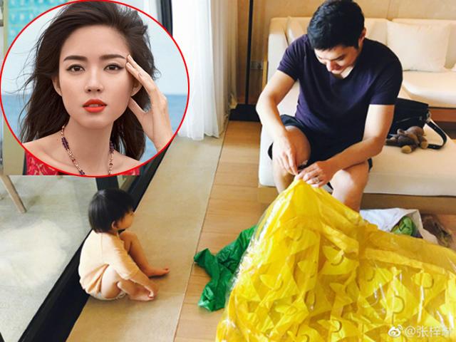 Khoe chồng và con gái khéo như cựu Hoa hậu đẹp nhất Thế giới Trương Tử Lâm