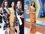 Thời trang - Lần đầu diện áo dài, Hương Giang Idol đã đẹp rực rỡ tại MIQ