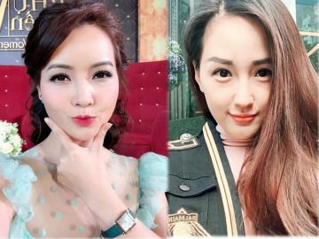 Mai Thu Huyền 39 tuổi vẫn như thiếu nữ, Mai Phương Thúy lạ hoắc  vì lông mày cứng đơ!