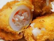 Clip Eva - Mực nhồi xôi chiên giòn giải quyết ngay chõ xôi thừa thắp hương ngày rằm