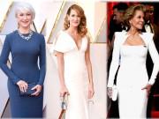 Thời trang - Thảm đỏ Oscar: Sao U80, U70 vẫn tự tin khoe vòng 1, "chặt đẹp" nhiều đàn em!