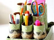 Nhà đẹp - Không ngờ chỉ nhờ vài lõi giấy vệ sinh, nhà cửa càng gọn gàng mà lại thêm rực rỡ