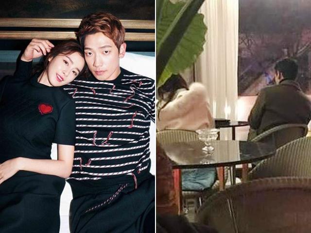 Con gái chưa lộ nhưng Bi Rain và Kim Tae Hee thường xuyên xuất hiện trốn con đi cafe