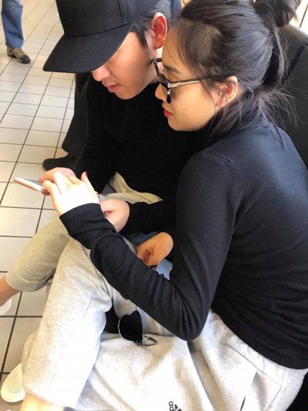 Trường Giang và Nhã Phương mặc áo đôi, bí mật hẹn hò tại Mỹ - 1