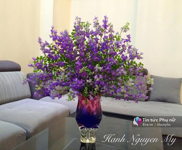 8/3: Cắm bình hoa Violet tím amp;#34;thủy chungamp;#34; để gửi lời chúc đẹp nhất đến amp;#34;một nửa thế giớiamp;#34; - 12