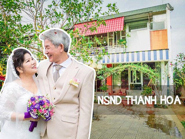 Thăm cõi mộng mơ vui hưởng tuổi già của NSND Thanh Hoa và chồng sau đám cưới ở tuổi 68