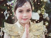 Yêu con - Nhan sắc mẹ bé gái có gương mặt hoàn hảo nhất Thái Lan khiến nhiều người bất ngờ