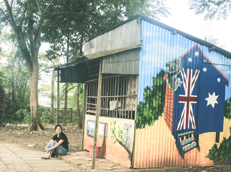 Giới trẻ rộn ràng check-in làng bích họa mới toanh ở Đồng Tháp - 2