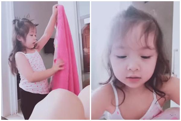 Tự tay đắp chăn cho mẹ đỡ lạnh, cử chỉ ngọt ngào của Cadie Mộc Trà được khen hết lời - 2