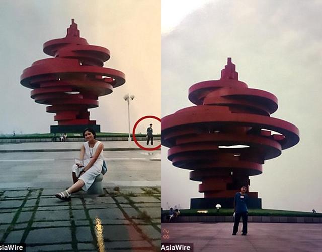 Cô gái sốc khi phát hiện chồng xuất hiện trong bức ảnh của mình từ 18 năm trước - 1