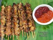 Bếp Eva - Tuyệt chiêu làm thịt xiên nướng thơm lừng bé ăn thun thút