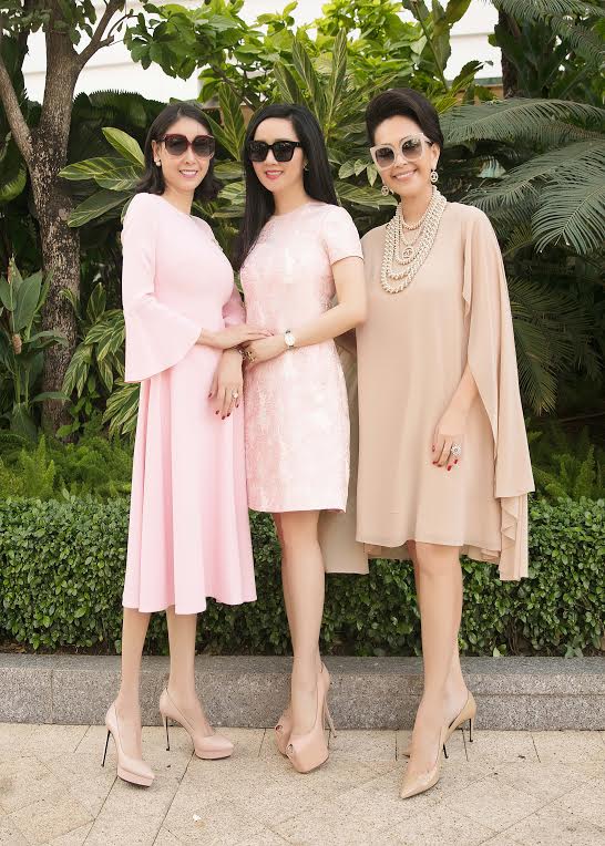 Diễm My, Giáng My, Hoa hậu Hà Kiều Anh nổi bật, ngọt ngào với váy pastel - 3