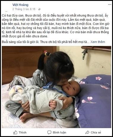 Đòi bán con lấy 3 tỷ, ông bố trẻ khiến cộng đồng mạng amp;#34;cười ngấtamp;#34; - 2