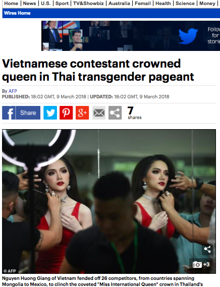 Hoa hậu Hương Giang phủ sóng tất cả các tờ báo lớn nhất thế giới rồi! - 5