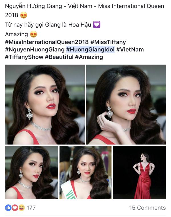 Hương Giang Idol làm Hoa hậu, cư dân mạng Việt Nam và quốc tế amp;#34;dậy sóngamp;#34; tranh cãi? - 4
