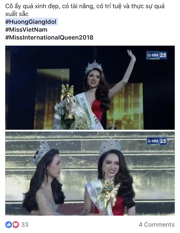 Hương Giang Idol làm Hoa hậu, cư dân mạng Việt Nam và quốc tế amp;#34;dậy sóngamp;#34; tranh cãi? - 5