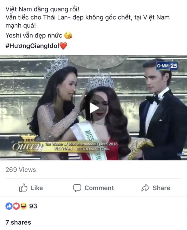 Hương Giang Idol làm Hoa hậu, cư dân mạng Việt Nam và quốc tế amp;#34;dậy sóngamp;#34; tranh cãi? - 7