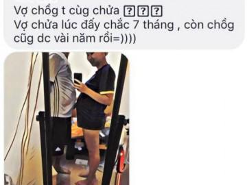 Chị em thi nhau khoe ảnh vợ bầu, chồng "nghén" siêu đáng yêu