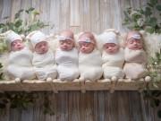 Yêu con - Ngắm ca sinh 6 đẹp như thiên thần của bà mẹ "chỉ 3 lần sinh được tới 9 con"