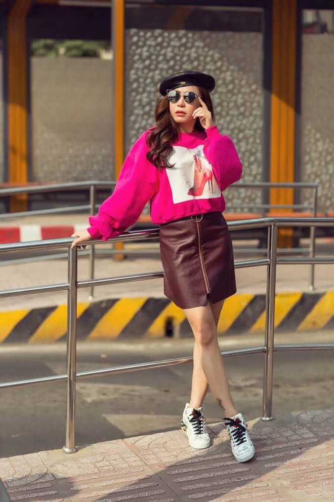 Á khôi Mai Diệu Linh khoe street style cực kỳ trẻ trung và cuốn hút - 4