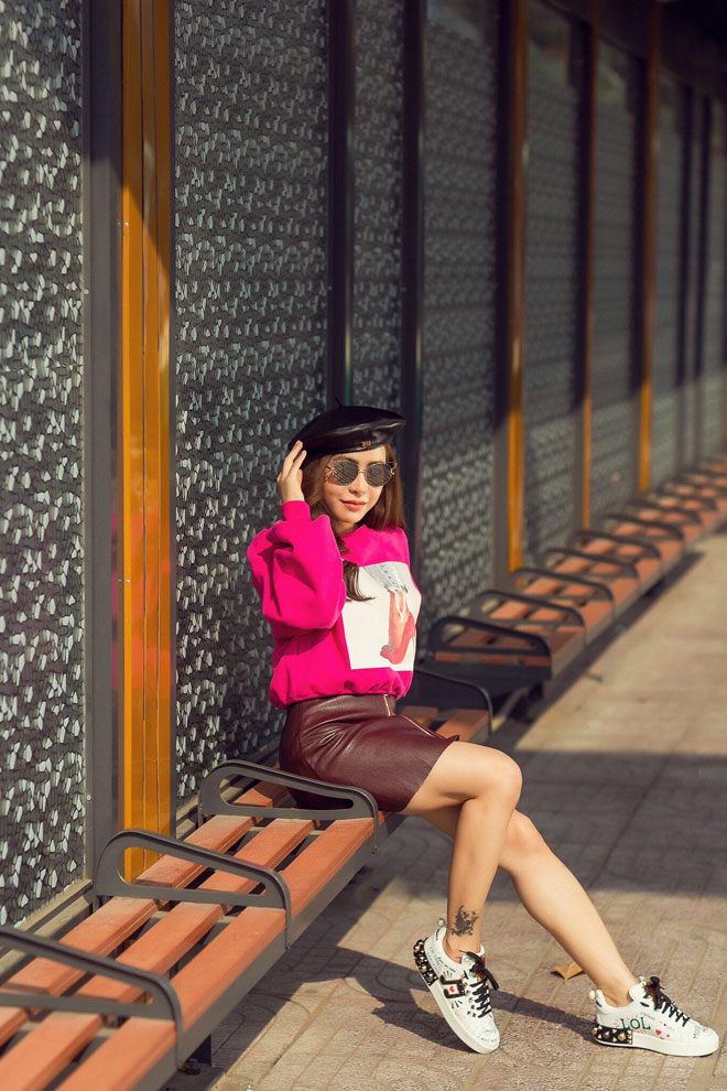 Á khôi Mai Diệu Linh khoe street style cực kỳ trẻ trung và cuốn hút - 5