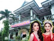 Nhà đẹp - Nhà "khủng" của Hoa hậu Hương Giang và "công chúa" Lâm Khánh Chi: Ai hơn ai?